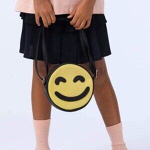 Molo Feelings Bag Smiling on one side and sour face on the other.  NWT